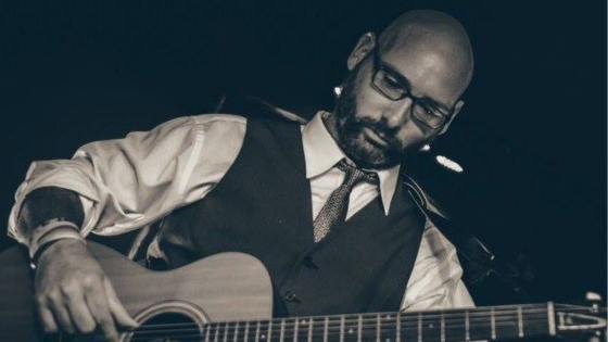 David Rice performing live